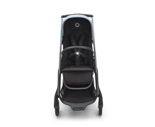 Прогулочная коляска Bugaboo DRAGONFLY - graphite/grey melange skyline blue