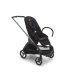 Прогулочная коляска Bugaboo DRAGONFLY без капюшона - graphite/grey melange 