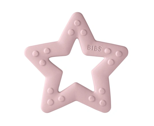 Іграшка - прорізувач BIBS Baby Bitie Star Pink Plum