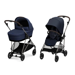 Универсальная коляска 2 в 1 Cybex Melio - Dark Blue - изображение