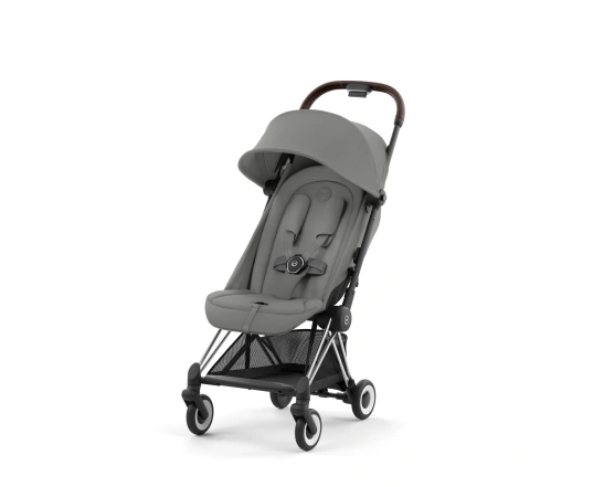 Прогулянкова коляска Cybex COYA - Chrome Dark Brown/Mirage Grey