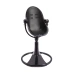 Стульчик для кормления Bloom Fresco Black в комплекте с вкладышами из экокожи - Midnight black