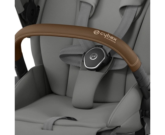 Прогулянкова коляска Cybex Priam Mirage Grey  (шасі Chrome )