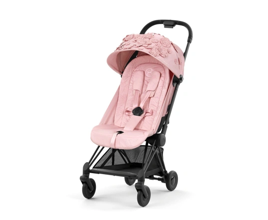Прогулянкова коляска Cybex COYA SIMPLY FLOWERS - pink