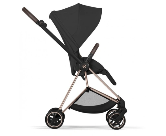 Коляска 2 в 1 Cybex MIOS Comfort Collection 5.0 - sepia black (шасі Rosegold)