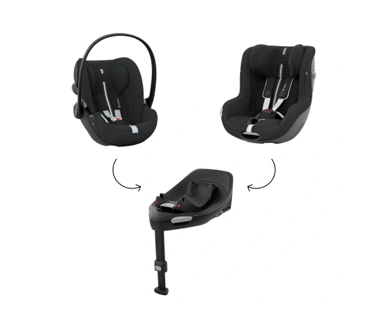 Автокресло Cybex SIRONA G i-SIZE PLUS - moon black