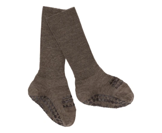 Шкарпетки нековзні Gobabygo бежеві 6-12 міс. (розмір 17-19)