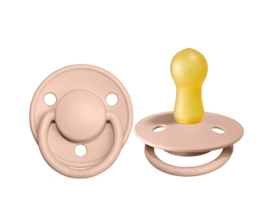 Соска пустушка BIBS De Lux Latex Size 2 Blush