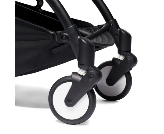 Універсальна коляска 2 в 1 Stokke YOYO³ + люлька Bassinet  BABYZEN Navy Blue/AF Airfrance (шасі Black)