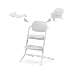 Стульчик для кормления 3 в 1 Cybex LEMO - all white - изображение