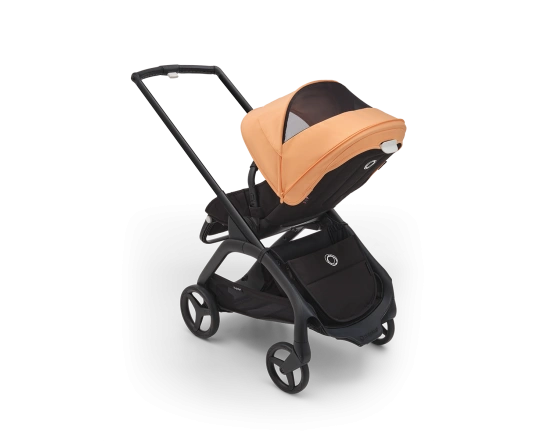 Прогулянкова коляска Bugaboo DRAGONFLY - black/midnight black island coral