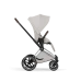 Прогулянкова коляска Cybex PRIAM Style Collection 5.0 - city grey (шасі Chrome Brown)