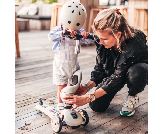 Самокат Scoot and Ride серії Highwaykick-1, світло-сірий, 1-5 років