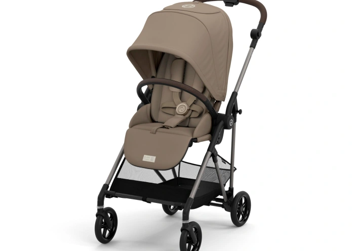 Коляска 2 в 1 Cybex Melio Carbon Candy Pink — легкая и стильная-52 - изображение