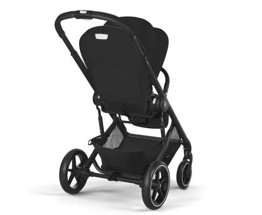 Прогулянкова коляска Cybex BALIOS S LUX BLK - moon black (з бампером)