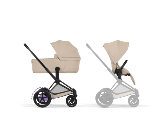 Универсальная коляска Cybex ePRIAM Style Collection 2 в 1 - cozy beige