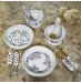 Набір посуду (тарілка + ложка + ніж) Elodie Details - Blue Garden