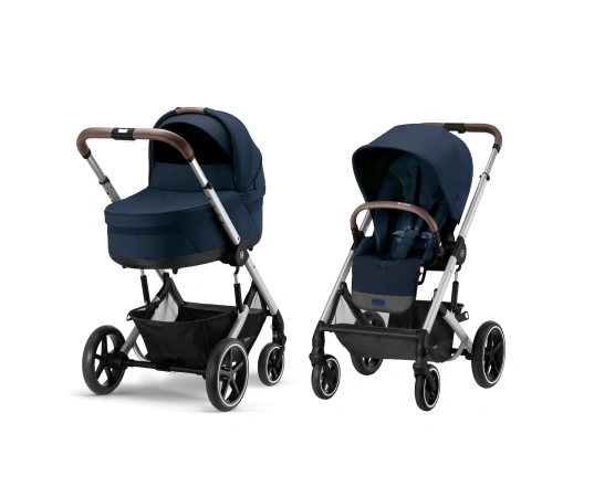 Универсальная коляска 2 в 1 Cybex Balios S Lux Ocean Blue