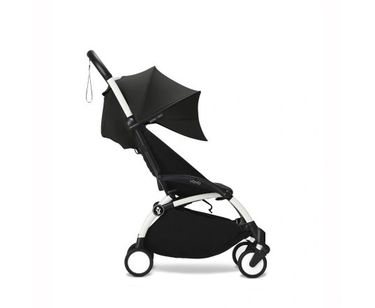 Прогулянкова коляска Stokke YOYO³ з 6 місяців Black (шасі White)