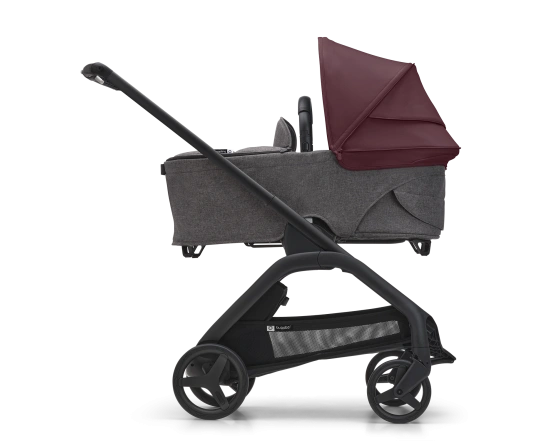 Универсальная коляска 2в1 Bugaboo DRAGONFLY - grafite/midnight black dark cherry