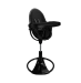 Стульчик для кормления Bloom Fresco Black в комплекте с вкладышами из экокожи - Midnight black
