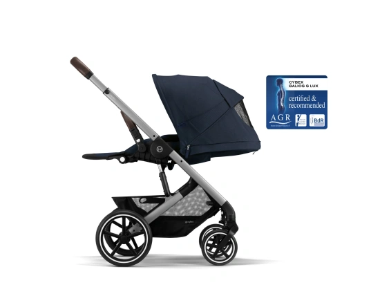 Прогулянкова коляска Cybex Balios S Lux SLV Ocean Blue 