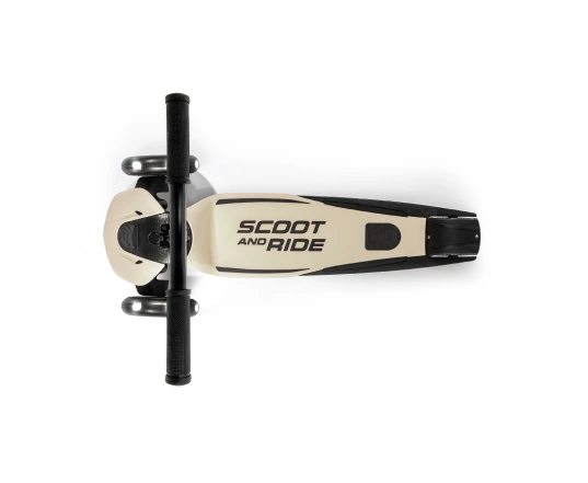 Самокат Scoot and Ride серії Highwaykick-5 з колесами що світяться світло-сірий, 5+ до 80кг