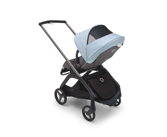 Прогулочная коляска Bugaboo DRAGONFLY - graphite/grey melange skyline blue