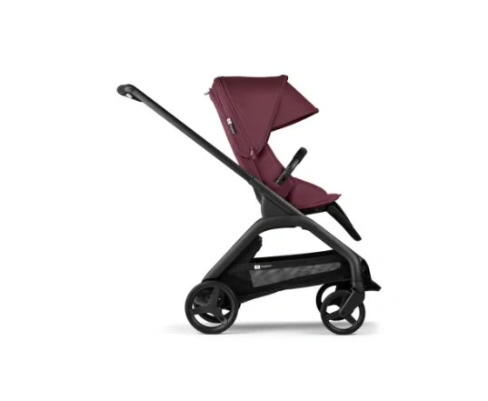 Прогулочная коляска Bugaboo DRAGONFLY - black/dark cherry-dark cherry