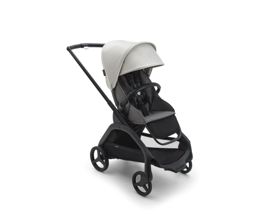 Прогулочная коляска Bugaboo DRAGONFLY - black/grey melange misty white