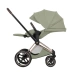 Прогулянкова коляска Cybex PRIAM Style Collection 5.0 - sage green (шасі Rose Gold)