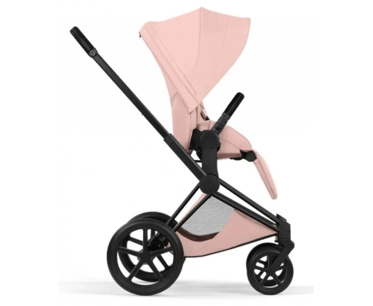 Прогулочная коляска Cybex Priam Style Collection 5.0 - peach pink (шасси Matt Black)
