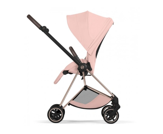 Коляска 2 в 1 Cybex MIOS Style Collection 5.0 - peach pink (шасі Rosegold)