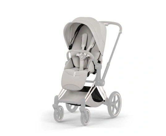 Коляска Cybex PRIAM Style Collection 5.0 - city grey (шасі Rosegold)