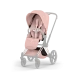 Прогулянкова коляска Cybex PRIAM Style Collection 5.0 - peach pink (шасі Chrome Brown)