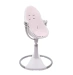 Стульчик для кормления Bloom Fresco White в комплекте с вкладышами из экокожи - Rosewater