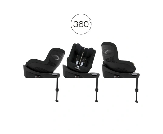 Автокресло Cybex SIRONA G i-SIZE PLUS - moon black