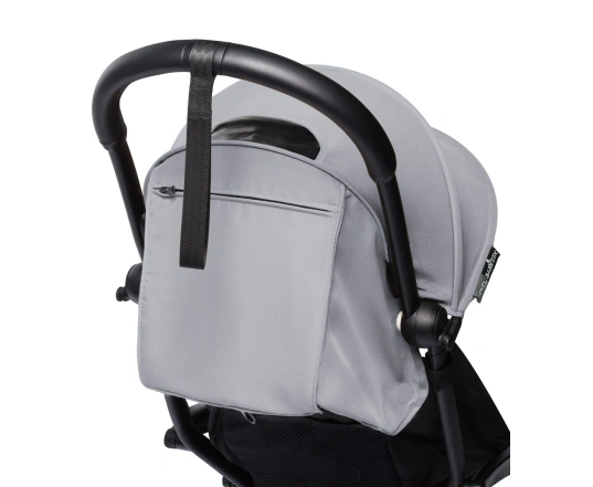 Универсальная коляска 2 в 1 Stokke YOYO³ +  люлька Bassinet BABYZEN Stone (шасси Black)
