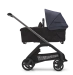 Универсальная коляска 2в1 Bugaboo DRAGONFLY - black/grey melange stormy blue