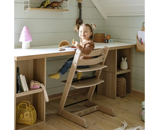 Стульчик детский Stokke TRIPP TRAPP - storm grey