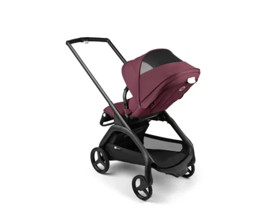 Прогулочная коляска Bugaboo DRAGONFLY - black/dark cherry-dark cherry