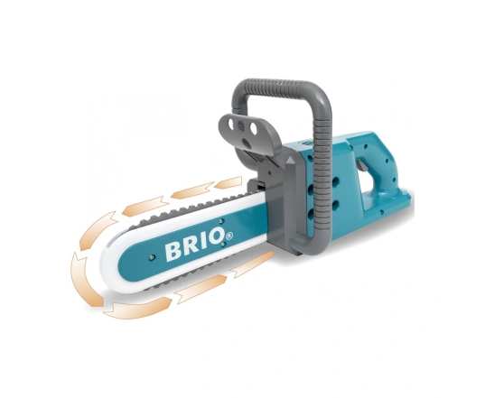 Дитяча бензопила на батарейках BRIO Builder 