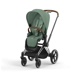 Прогулочная коляска Cybex PRIAM - leaf green (шасси Chrome ) - изображение