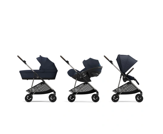 Универсальная коляска 2 в 1 Cybex Melio - Dark Blue