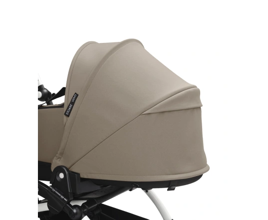 Универсальная коляска 2 в 1 с люлькой newborn shell Stokke YOYO³ Taupe (шасси Black)