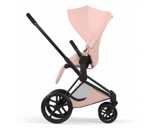 Прогулочная коляска Cybex Priam Style Collection 5.0 - peach pink (шасси Matt Black)