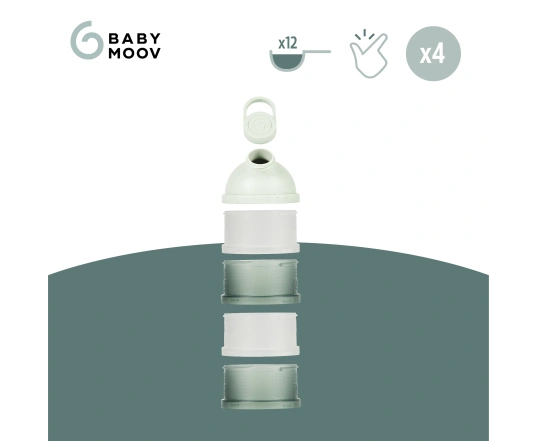 Набор контейнеров Babymoov Babydose - Mineral Green