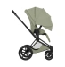 Прогулянкова коляска Cybex PRIAM Style Collection 5.0 - sage green (шасі Matt Black)
