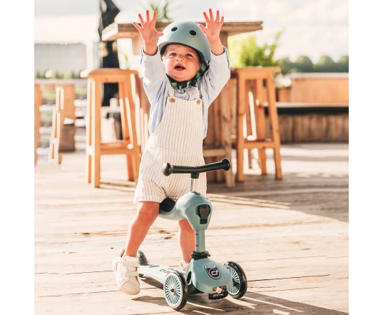 Самокат Scoot and Ride серії Highwaykick-1, сіро-синій, 1-5 років