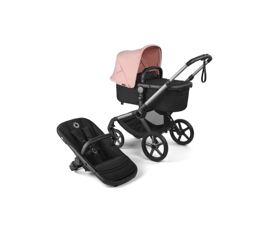Універсальна коляска 2в1 Bugaboo FOX 5 RENEW - grafite/heritage black morning pink